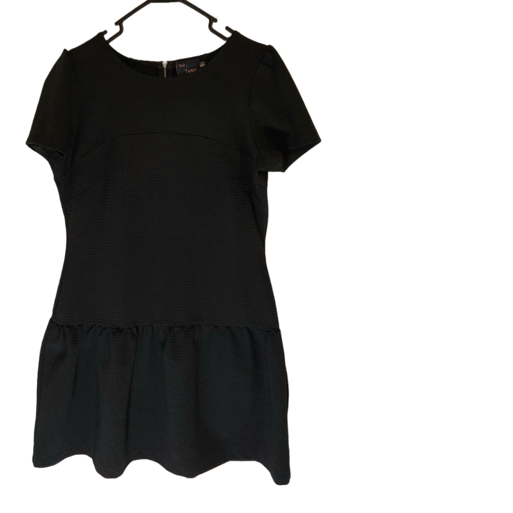 Just Taylor Mini Black Dress size 12